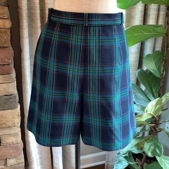 3-$30 Talbots size 14 plaid preppy school girl skort - Picture 2 of 4